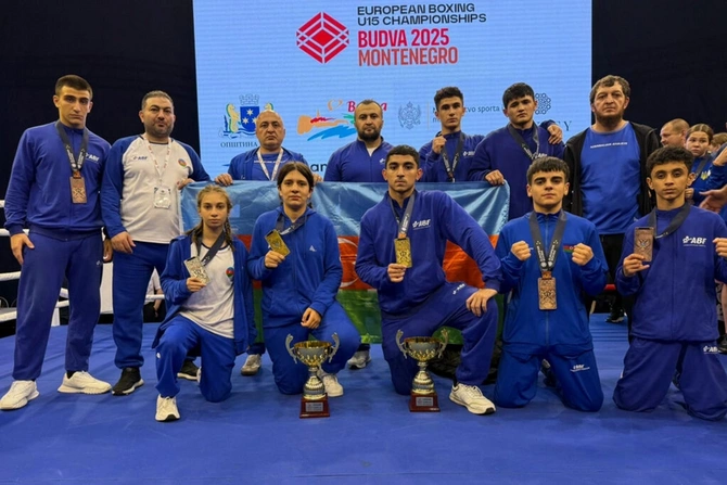 Azərbaycan boksçuları Avropa çempionatını 8 medalla başa vurub Azərbaycan boksçuları Avropa çempionatını 8 medalla başa vurub
