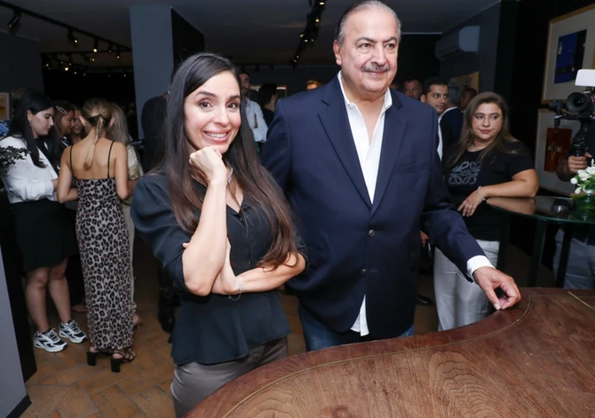 Leyla Əliyeva Bakıda Bəhreyn rəssamlarının əsərlərindən ibarət sərgidə iştirak edib