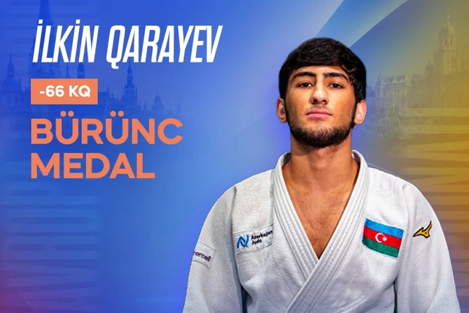 Avropa çempionatı: Azərbaycanın cüdo millisi medallarının sayını yeddiyə çatdırıb