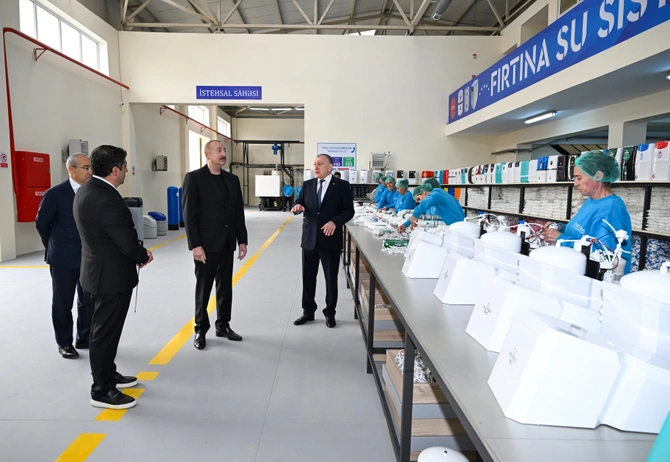Sabirabadda su filtrlərinin istehsalı müəssisəsinin fəaliyyəti ilə tanışlıq Sabirabadda su filtrlərinin istehsalı müəssisəsinin fəaliyyəti ilə tanışlıq