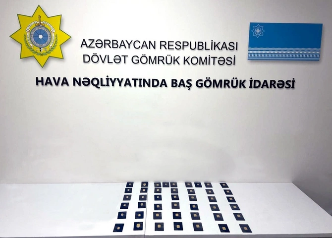 Azərbaycana qızıl külçələrin qanunsuz yolla gətirilməsinin qarşısı alınıb