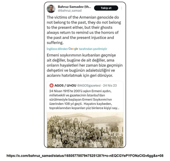 Milli, etnik və dini düşmənçiliyin salınmasına hesablanmış anti-Azərbaycan şəbəkə