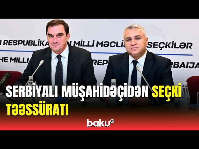 Serbiyalı müşahidəçi: 