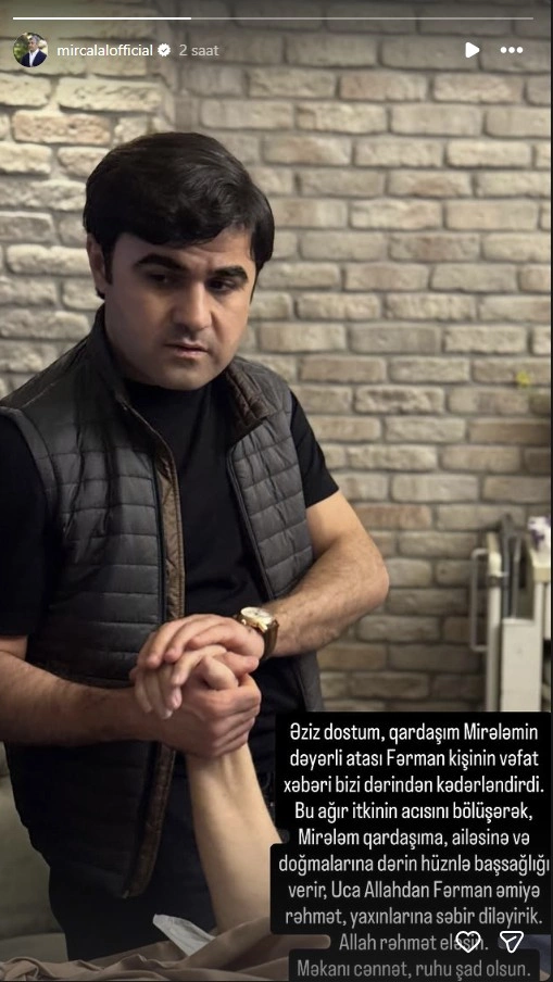 Mirələm Mirələmova ağır itki üz verdi