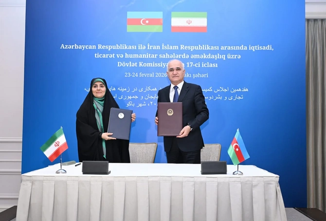 Azərbaycan və İran arasında Anlaşma Memorandumu imzalanıb
