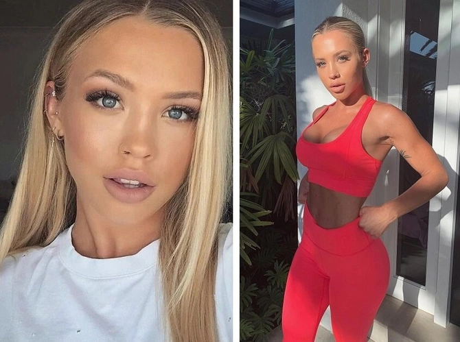 Fitness model criticized online for excessively large breasts | Baku.ws ...