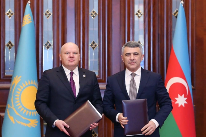 Azərbaycan və Qazaxıstan Ali Məhkəmələri arasında Anlaşma Memorandumu imzalanıb Azərbaycan və Qazaxıstan Ali Məhkəmələri arasında Anlaşma Memorandumu imzalanıb