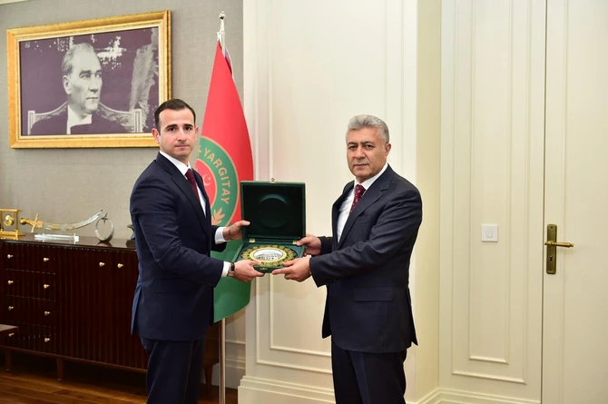 Ərdoğan Azərbaycan nümayəndə heyətini qəbul edib