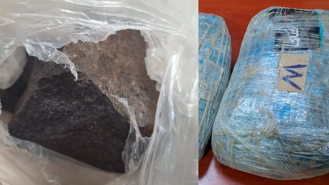 Bakıda iki nəfərdən 12 kiloqram narkotik vasitə aşkarlanıb