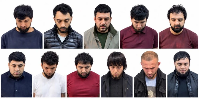 Xətaidə cinayətkar birliyin fəaliyyəti ilə bağlı 11 nəfər həbs edilib - Davanın yeni görüntüləri