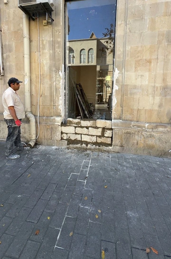 Bakıda memarlıq abidəsinə zərər vurmaq cəhdi qarşısı alındı Bakıda memarlıq abidəsinə zərər vurmaq cəhdi qarşısı alındı