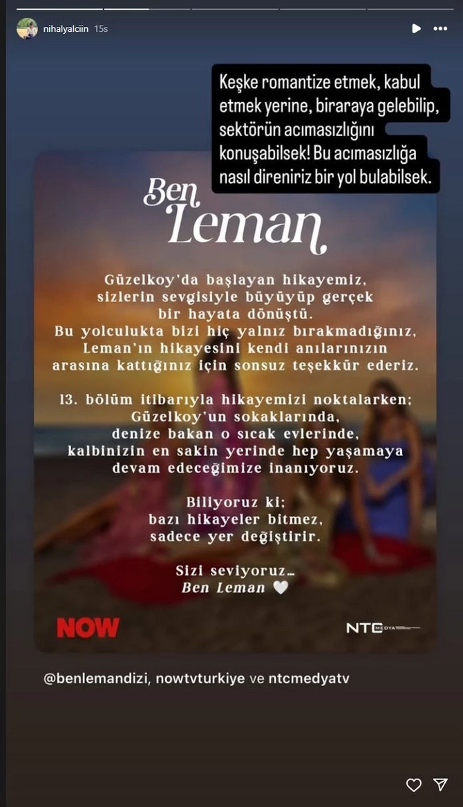 Daha bir serial efirdən yığışdırıldı: 13-cü bölümlə final edir