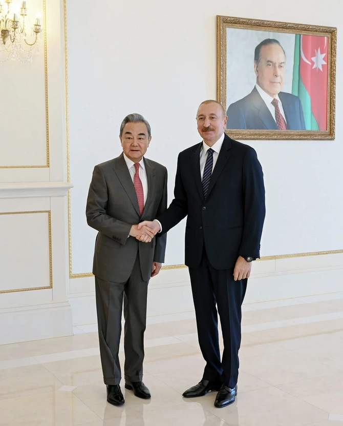 Prezident İlham Əliyev Çin Kommunist Partiyası Mərkəzi Komitəsinin Siyasi Bürosunun üzvünü qəbul edib