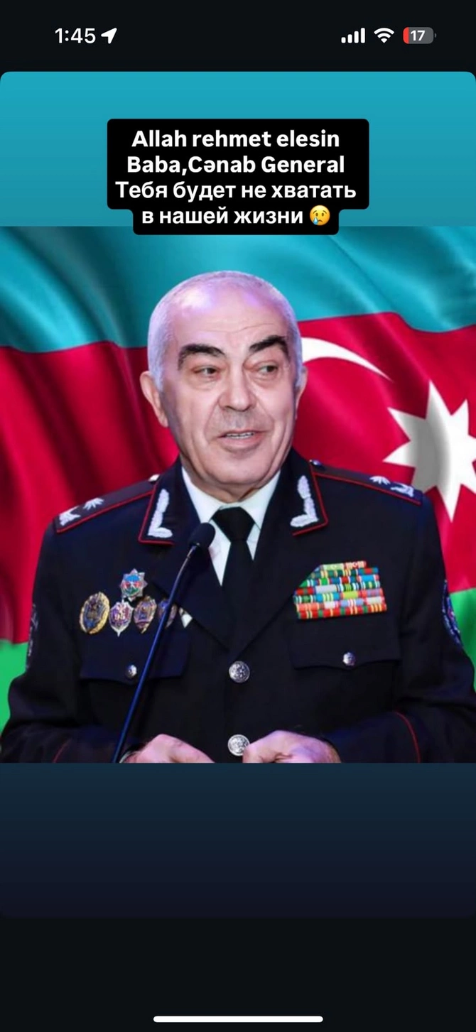 Azərbaycanın ilk sərhəd qoşunları komandanı İsgəndər Allahverdiyev vəfat edib
