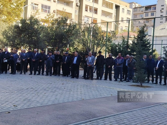 Birinci Qarabağ müharibəsinin itkin-şəhidi Mübariz Şahmurov dəfn olunub Birinci Qarabağ müharibəsinin itkin-şəhidi Mübariz Şahmurov dəfn olunub