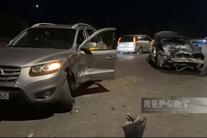 Sumqayıtın mərkəzində ağır yol qəzası olub