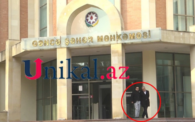 Kamran Əsədovun məhkəmədən FOTOsu