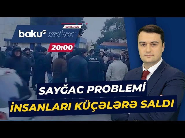 İlin ilk qarı fəsadlar törətdi - Xəbərlərin 20:00 buraxılışı