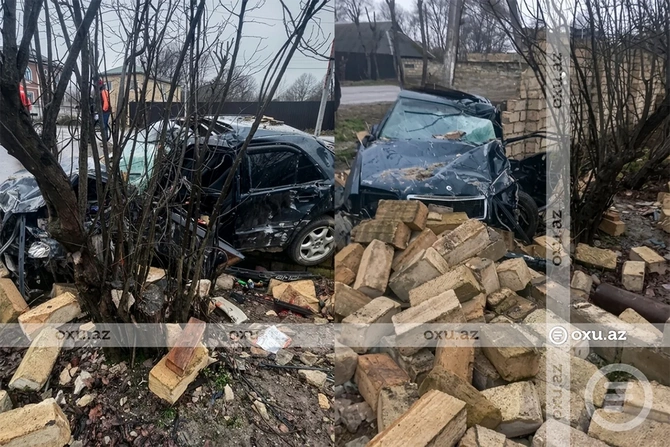 Masallıda qəza: Ölən və xəsarət alan var