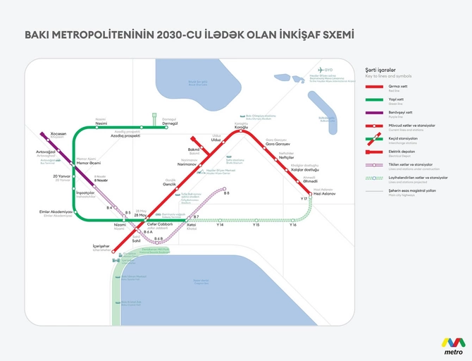 Tikiləcək metro stansiyaları ilə bağlı YENİ AÇIQLAMA