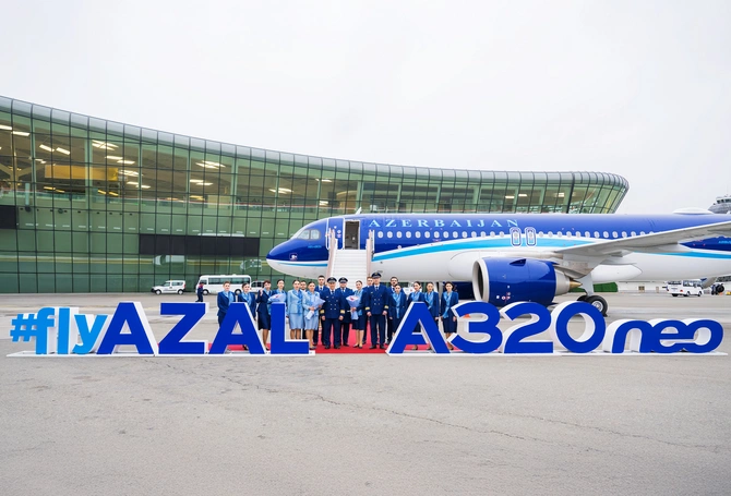 Парк AZAL пополнился еще одним Airbus A320neo