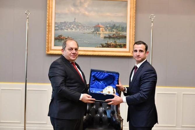 Ərdoğan Azərbaycan nümayəndə heyətini qəbul edib
