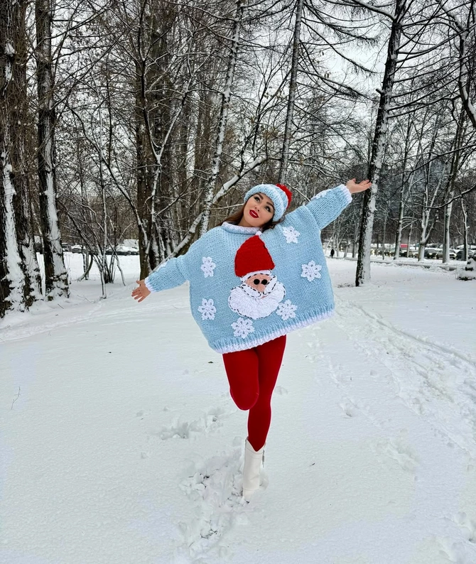 Xatirə İslamdan qarlı havada FOTOSESSİYA