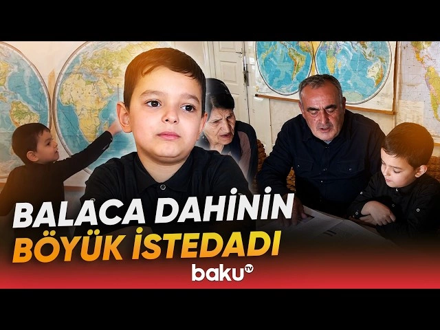 7 yaşlı Səid fitri istedadı ilə hər kəsi heyrətləndirdi