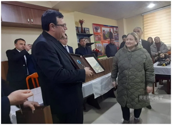 Növbəti köç karvanı Xocavənd şəhərinə çatıb, açarlar təqdim edilib