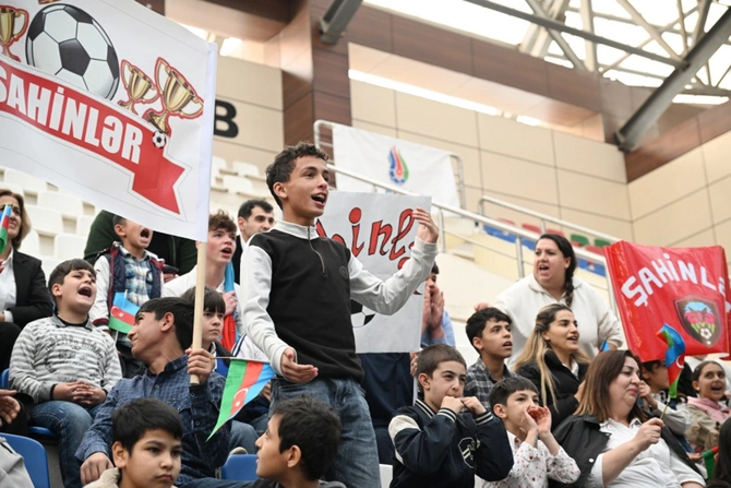Leyla Əliyevanın təşəbbüsü ilə uşaq evlərinin komandaları arasında növbəti minifutbol turniri təşkil olunub Leyla Əliyevanın təşəbbüsü ilə uşaq evlərinin komandaları arasında növbəti minifutbol turniri təşkil olunub