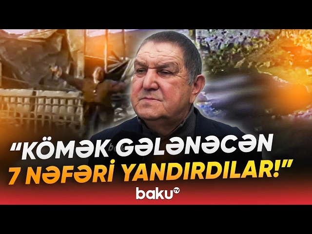 Kənddə qandonduran faciə: 