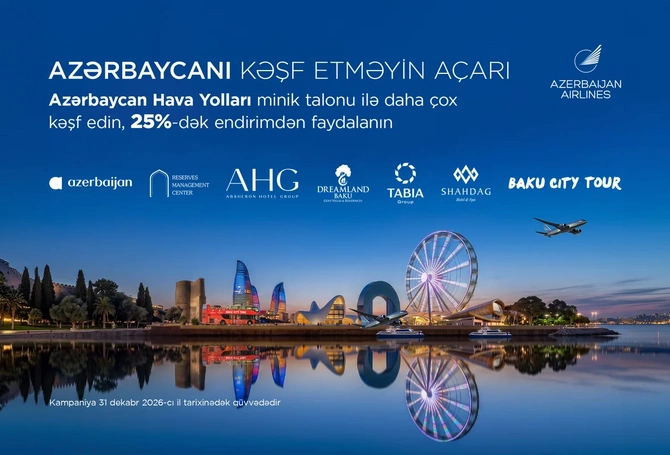 AZAL-dan Turizm İşçiləri Gününə özəl kampaniya: sərnişinlərə xüsusi endirimlər