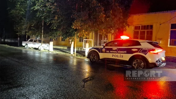 Lənkəranda avtomobil qəzası baş verib, sürücü ölüb
