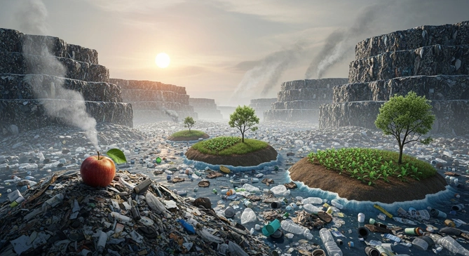 The planet is turning into a dump: there is more garbage than food ...