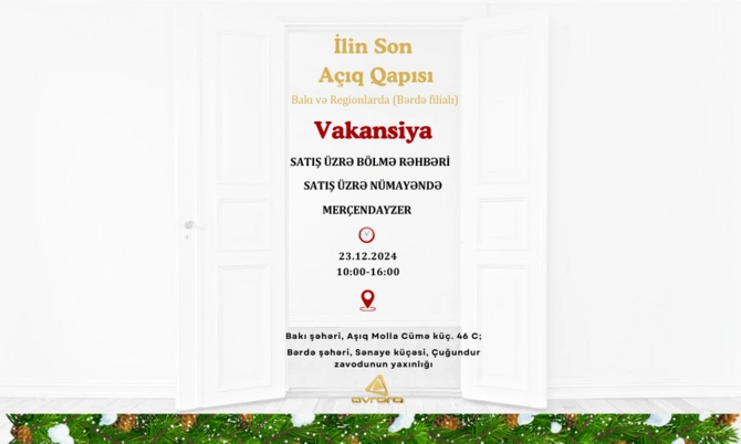 Yeni ildən yeni iş yerində çalışmaq istəyənlər üçün 