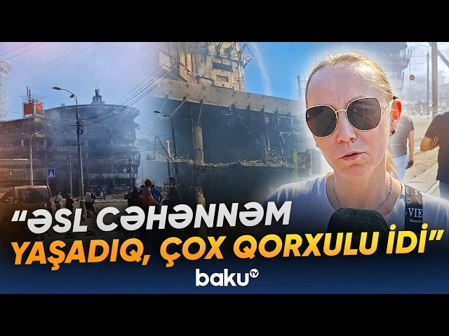 Kiyevə raket zərbələri: Sakinlər Baku TV-yə danışdılar