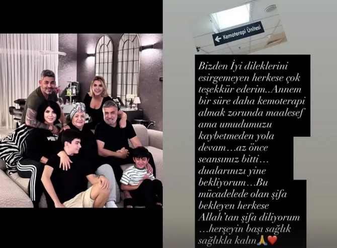 Özcan Denizin anası xərçənglə mübarizə aparır