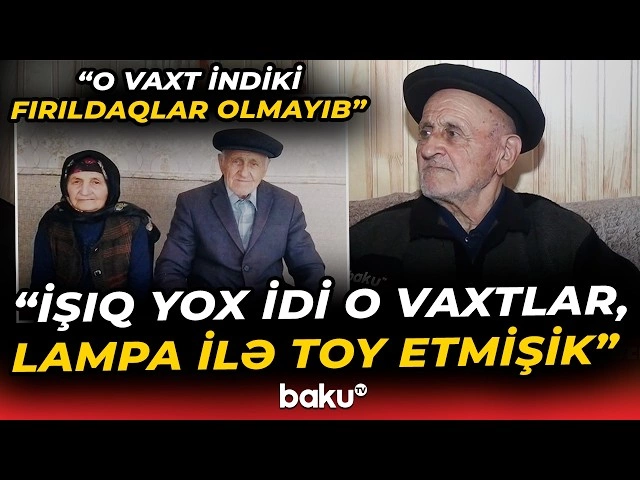 71 ildir evli olan cütlükdən xoşbəxtliyin sirri: 