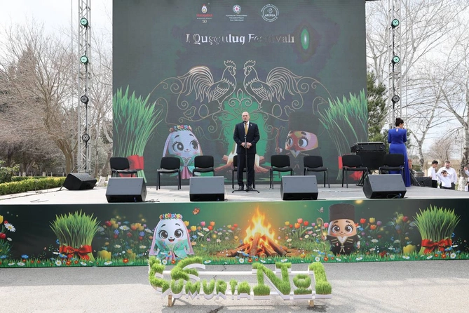 Hacıqabul rayonunda ilk dəfə möhtəşəm Quşçuluq Festivalı keçirilib