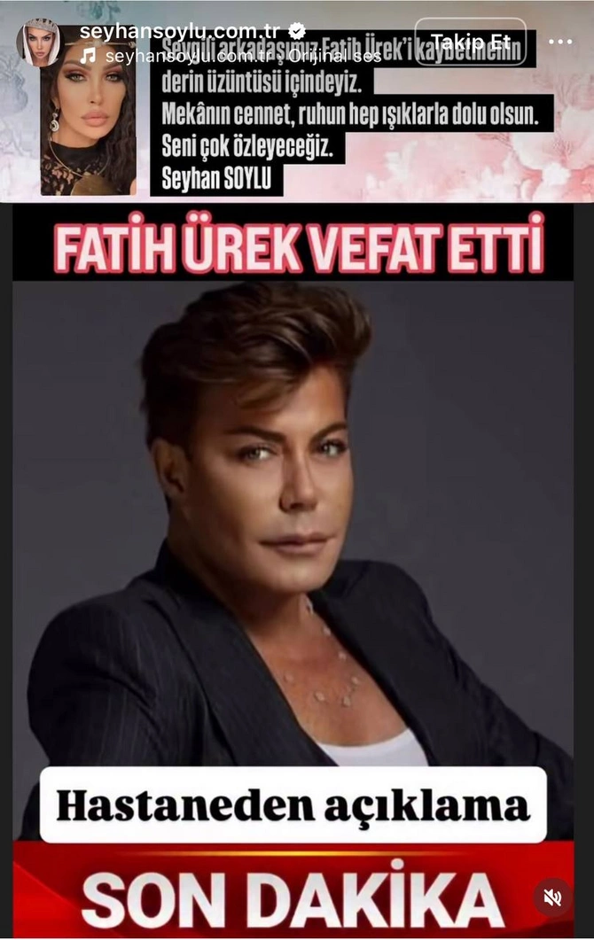 Fatih Ürek vəfat edib? - AÇIQLAMA Fatih Ürek vəfat edib? - AÇIQLAMA