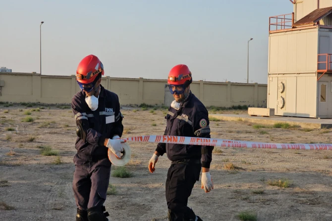 AFAD nümayəndələrinin iştirakı ilə FHN-in Beynəlxalq Axtarış-xilasetmə Dəstəsinin təlimi keçirilib