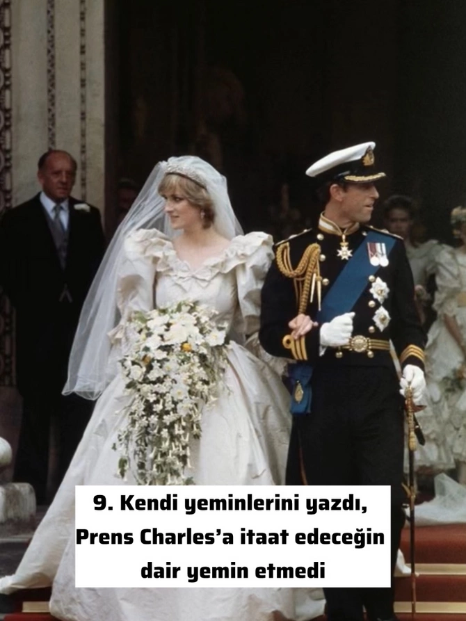 Şahzadə Diananın kral protokolunu pozduğu 13 MƏQAM