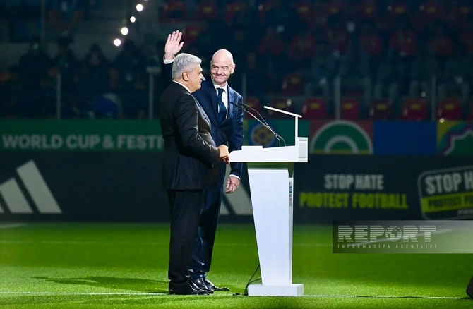 İnfantino: Bakıda keçirilən FIFA U-15 dünya çempionatı və festivalı dünyanı birləşdirir