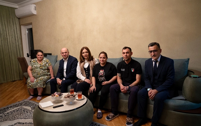 Metropoliten rəhbərliyi dünən xəsarət alanları ziyarət etdi