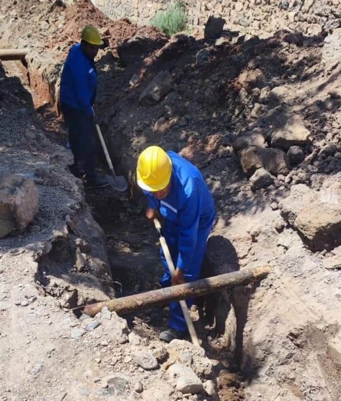 Culfanın Ərəzin kəndində 60 evin içməli su təminatı yaxşılaşdırılır