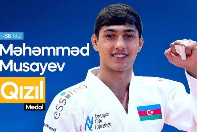 Еще один азербайджанский дзюдоист стал чемпионом Европы Еще один азербайджанский дзюдоист стал чемпионом Европы