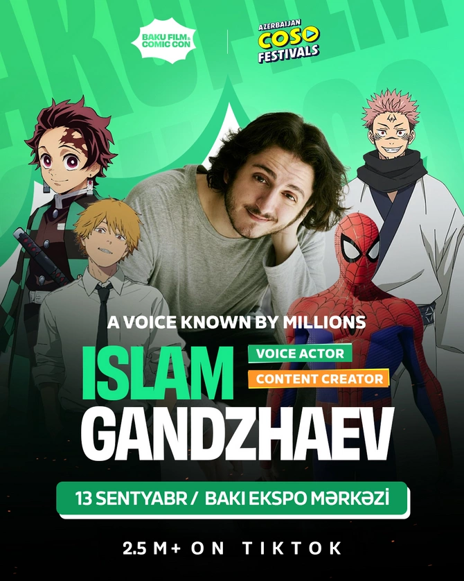 Bolt for Business Baku Film & Comic Con-a dəstək verir