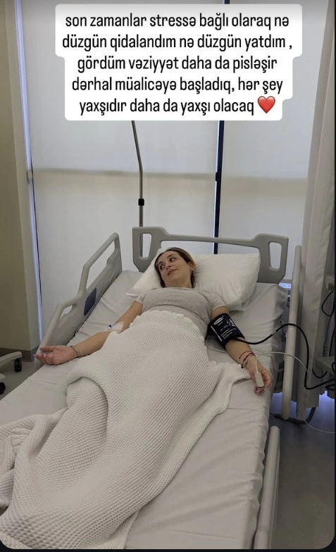 Taleh Yüzbəyovun bloger həyat yoldaşı stressə görə xəstəxanaya yerləşdirilib