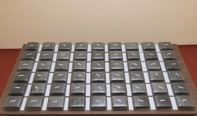 İrandan Azərbaycana 124 kiloqramdan çox narkotik vasitənin keçirilməsinin qarşısı alınıb