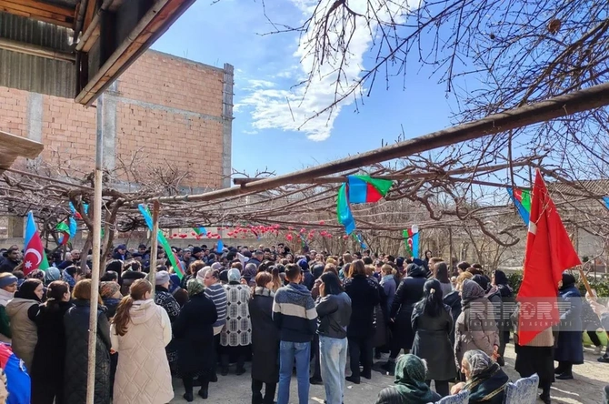 Mingəçevirdə I Qarabağ müharibəsinin itkin-şəhidi Şahin Kərimovla vida mərasimi keçirilib